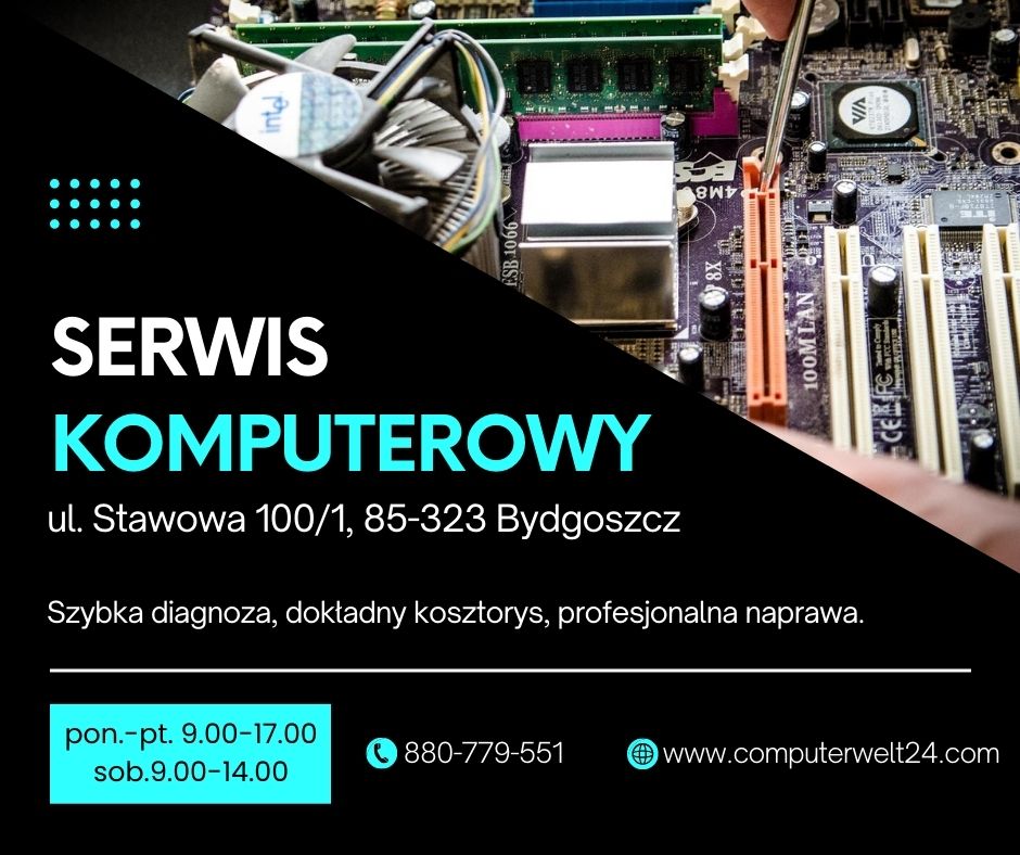 najlepszy serwis komputerowy w Bydgoszczy