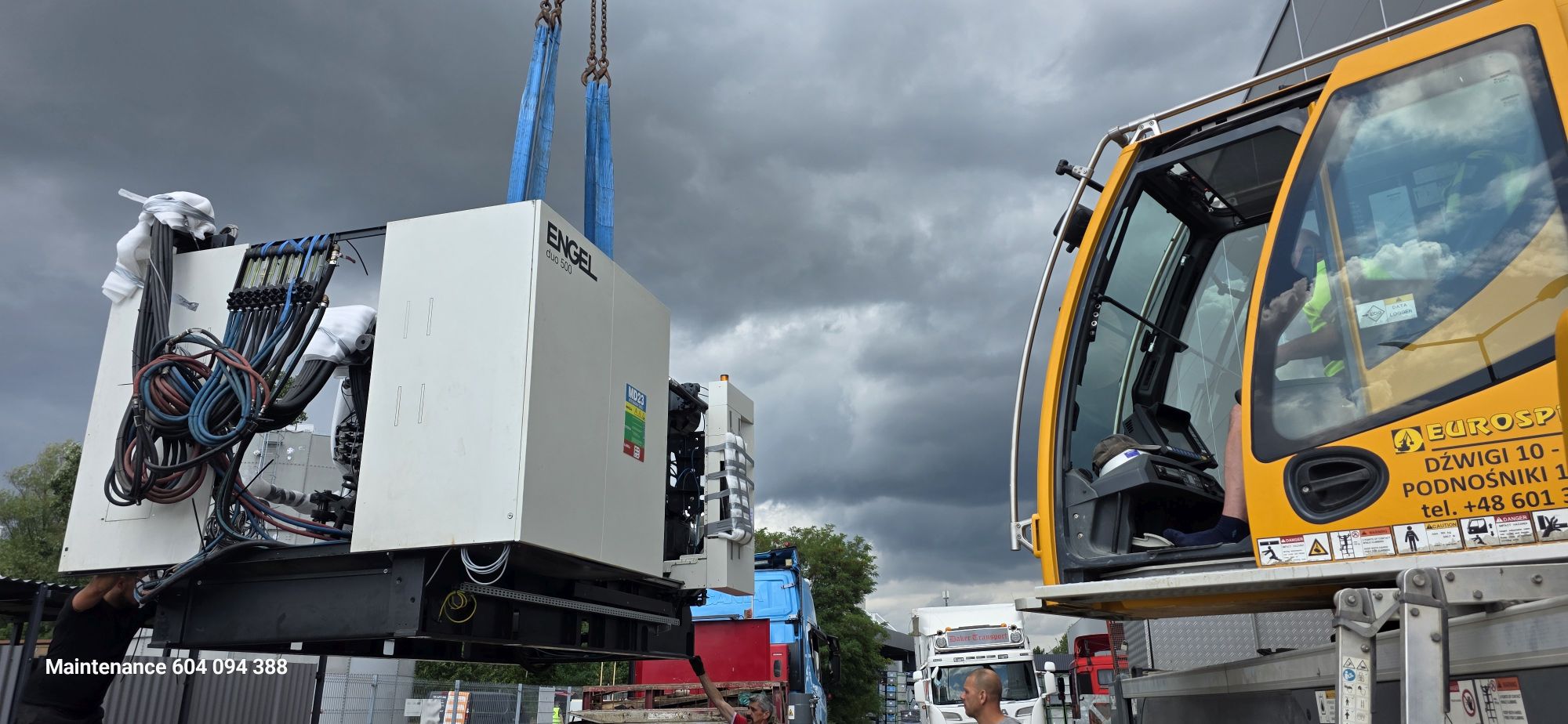 usługi relokacji maszyn