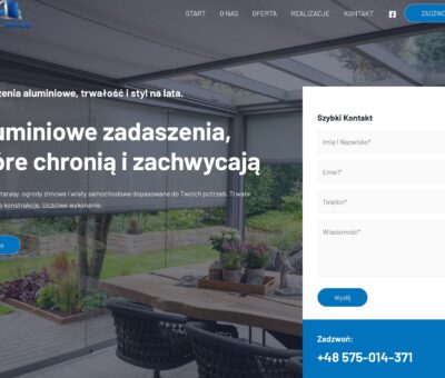 zadaszenia tarasu na wymiar Bydgoszcz